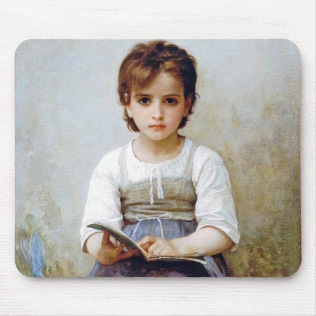 Alfombrilla De Ratón Chica, Bouguereau (Frente)