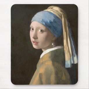 Alfombrilla De Ratón Chica con Pearl Earring