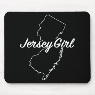 Alfombrilla De Ratón Chica de Jersey Nueva Jersey