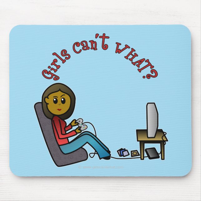 Alfombrilla De Ratón Chica de juego oscuro (Frente)