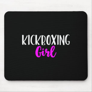 Alfombrilla De Ratón Chica de kickboxing Mujeres Divertido Regalo Cute 