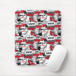 Alfombrilla De Ratón Chica de maquillaje lindo - Belleza kawaii y moda 