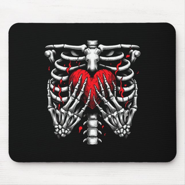 Alfombrilla De Ratón Chica de mujeres disfrazadas de Halloween con cora (Frente)