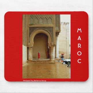 Alfombrilla De Ratón Chica en capa roja