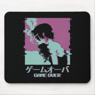 Alfombrilla De Ratón Chica Japonesa Anime Juego Terminado
