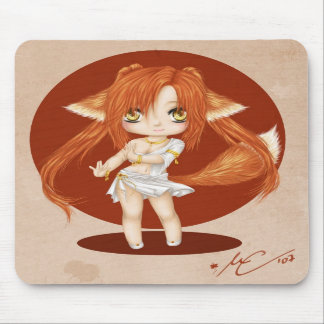 Alfombrilla De Ratón Chica lindo Mousepad del Fox