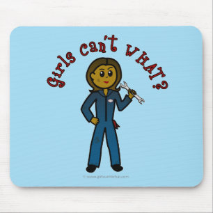 Alfombrilla De Ratón Chica mecánico oscuro