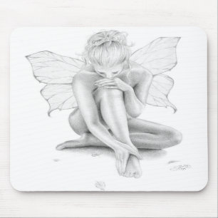 Alfombrilla De Ratón Chica Mousepad de la mariposa