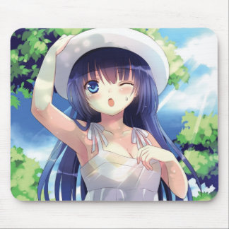 Alfombrilla De Ratón Chica Mousepad del animado del verano