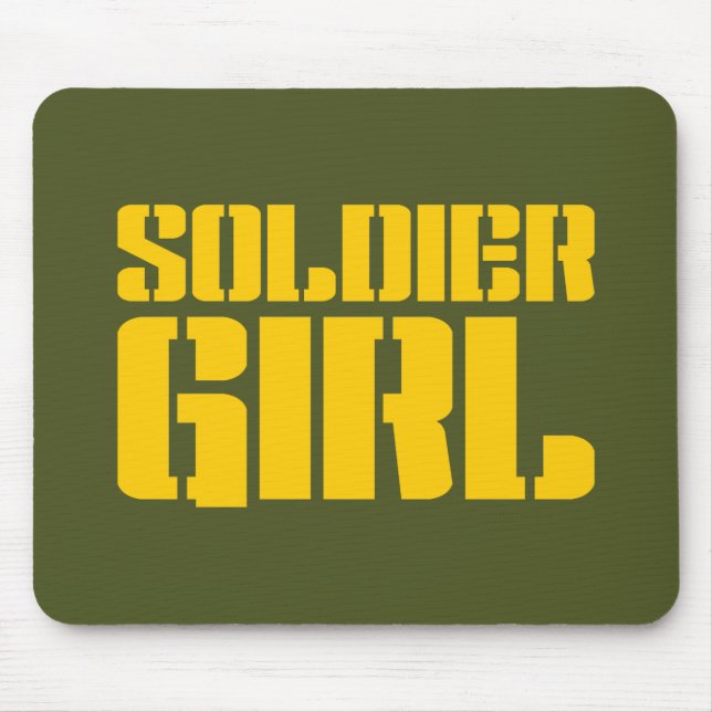 ALFOMBRILLA DE RATÓN CHICA SOLDIER (Frente)