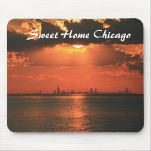 Alfombrilla De Ratón Chicago casera dulce