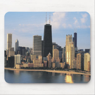 Alfombrilla De Ratón Chicago de la impulsión de la orilla del lago