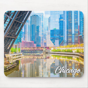 Alfombrilla De Ratón Chicago, Illinois, Estados Unidos