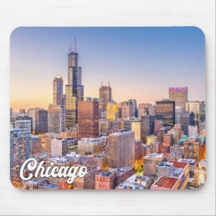 Alfombrilla De Ratón Chicago, Illinois, Estados Unidos