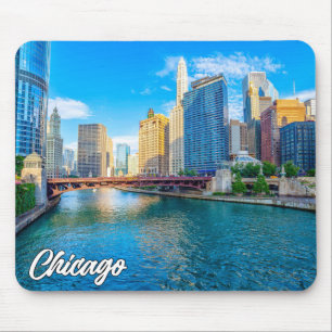 Alfombrilla De Ratón Chicago, Illinois, Estados Unidos