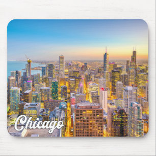 Alfombrilla De Ratón Chicago, Illinois, Estados Unidos
