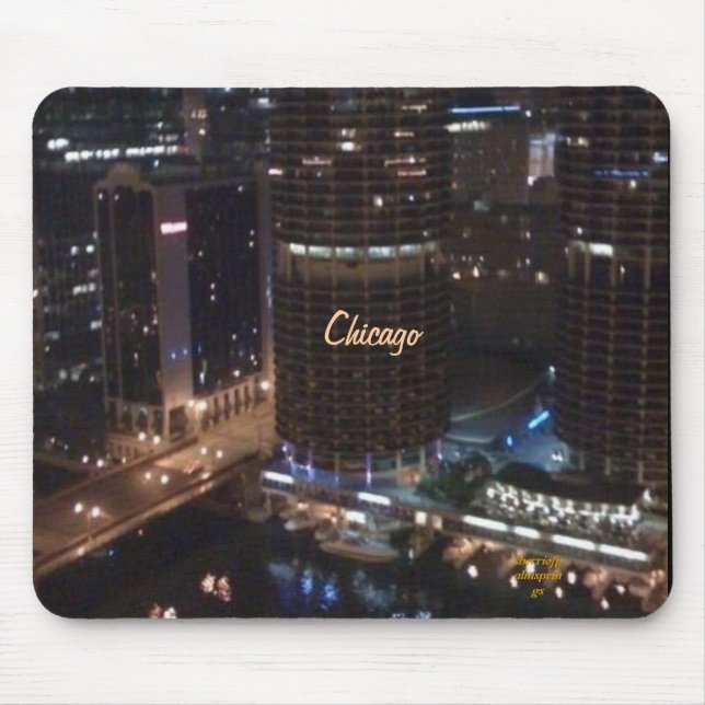 Alfombrilla De Ratón ¡Chicago!! MI CIUDAD BUENA (Frente)