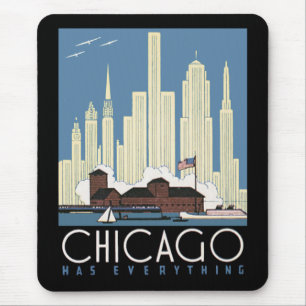 Alfombrilla De Ratón Chicago tiene todo el Mousepad