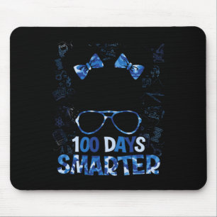 Alfombrilla De Ratón Chicas 100 días más inteligentes Bun Hair 100 días