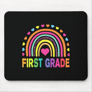 Alfombrilla De Ratón Chicas arcoiris de primer grado de equipo de profe