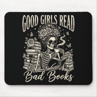 Alfombrilla De Ratón Chicas Buenas Leen Libros Malos Lector de Smut Div