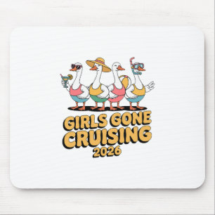 Alfombrilla De Ratón Chicas Crucero Ganso 2026 Vacaciones en Crucero