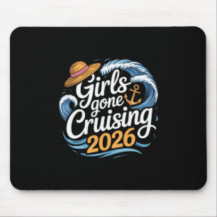 Alfombrilla De Ratón Chicas de Crucero 2026 Vacaciones en Crucero Viaje