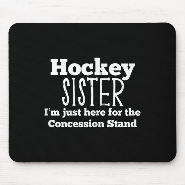 Alfombrilla De Ratón Chicas de hockey sobre césped divertido juego de h (Frente)