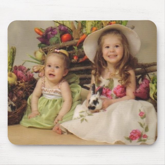 Alfombrilla De Ratón Chicas de Pascua (Frente)