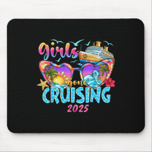 Alfombrilla De Ratón Chicas de viaje en crucero 2025