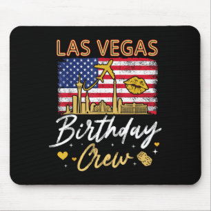 Alfombrilla De Ratón Chicas Familia Las Vegas Cumpleaños Crew Squad Cum