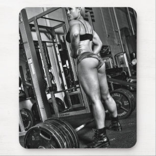 Alfombrilla De Ratón Chicas femeninos calientes de la aptitud