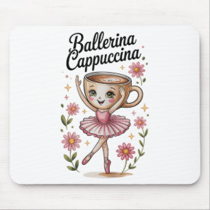Alfombrilla De Ratón Chicas Niños Meme Brainrot Italiano Ballerina Capp