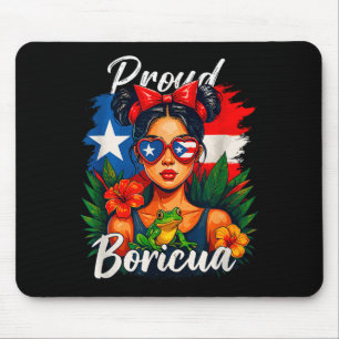 Alfombrilla De Ratón Chicas Puertorriqueñas Boricua Puerto Rico Herenci