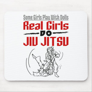 Alfombrilla De Ratón Chicas Reales Jiu Jitsu BJJ Jiujitsu Mujeres