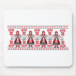 Alfombrilla De Ratón Chicas ucranianos tradicionales de Ucrania del