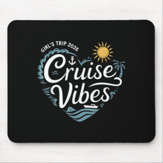 Alfombrilla De Ratón Chicas Viaje 2026 Crucero Vibraciones Hawái Verano