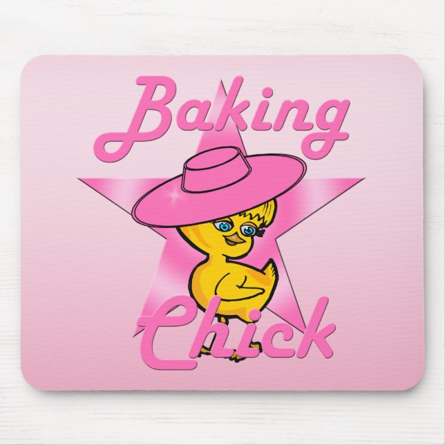 Alfombrilla De Ratón Chick de Baking #8 (Frente)