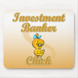Alfombrilla De Ratón Chick de banca de inversión