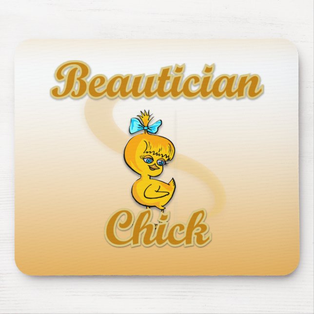 Alfombrilla De Ratón Chick de Beautician (Frente)