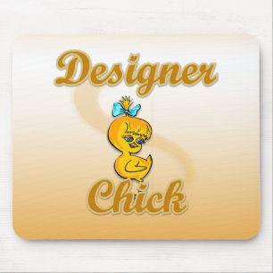 Alfombrilla De Ratón Chick de diseñador