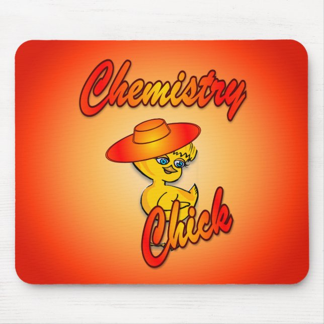 Alfombrilla De Ratón Chick de Química #5 (Frente)