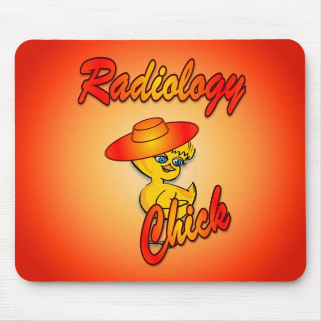 Alfombrilla De Ratón Chick de radiología #5 (Frente)