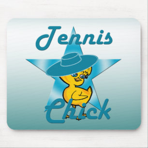 Alfombrilla De Ratón Chick de tenis #7