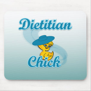 Alfombrilla De Ratón Chick dietista #3