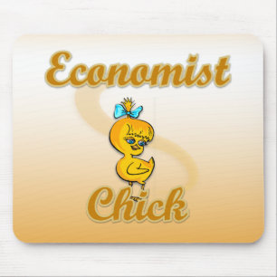 Alfombrilla De Ratón Chick economista