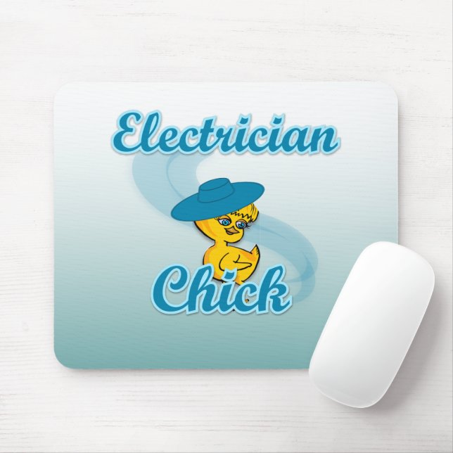 Alfombrilla De Ratón Chick eléctrico #3 (Con ratón)