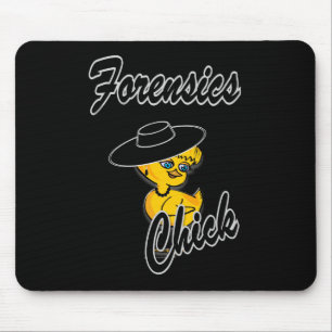 Alfombrilla De Ratón Chick forense #4