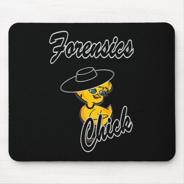 Alfombrilla De Ratón Chick forense #4 (Frente)
