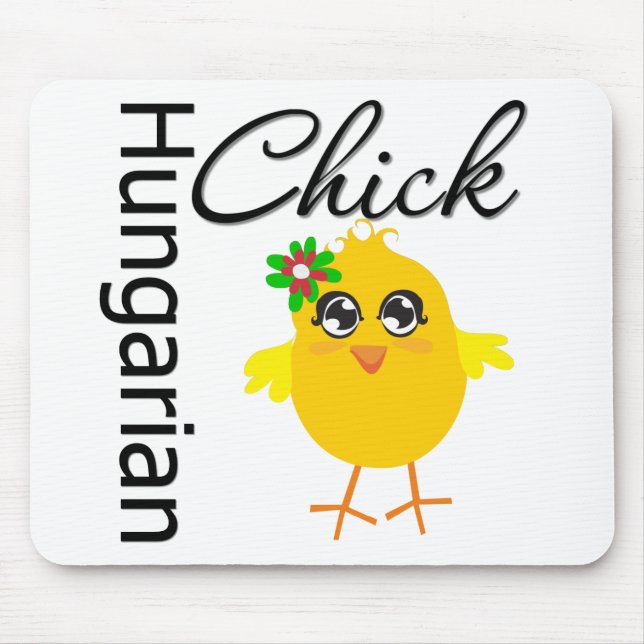 Alfombrilla De Ratón Chick húngaro (Frente)